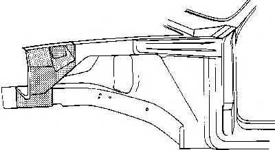 VAN WEZEL 3727357 -  Внутренняя часть крыла